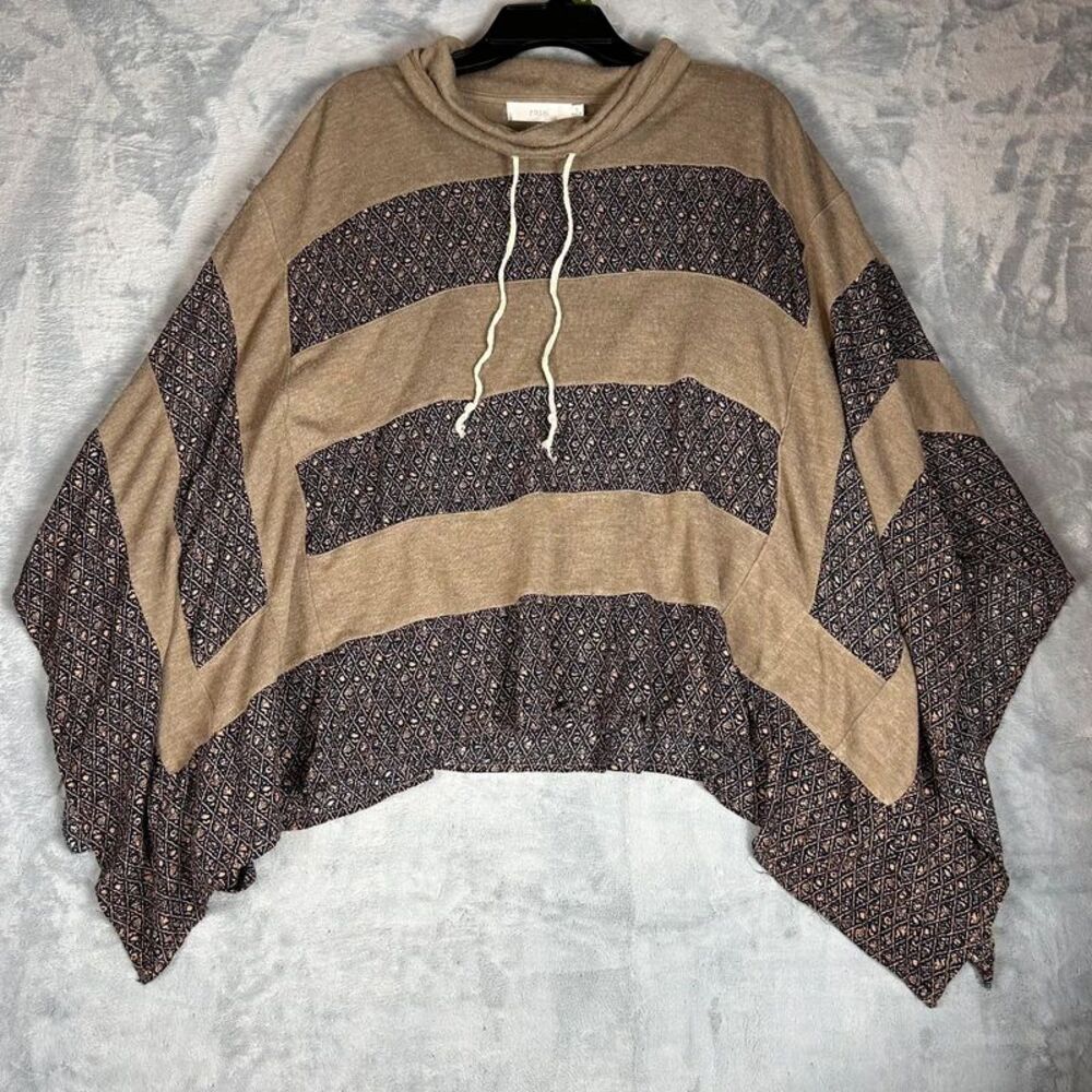Easel boho poncho top